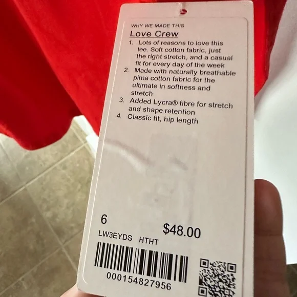 lululemon athletica Love Crewneck Tee - Picture 5 of 5